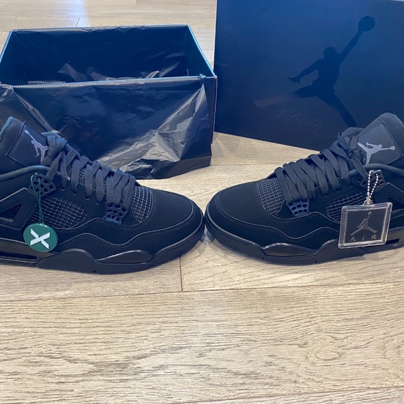 Dead Stock Retro 4 Black Cats - Picture 4 of 9